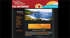 Desktop Screenshot of cruz-international.com